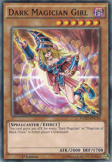 Dark Magician Girl [YGLD-ENC10] Common | Exor Games Dartmouth