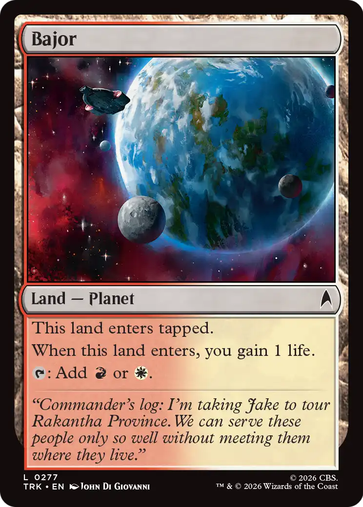 Bajor [Star Trek] | Exor Games Dartmouth