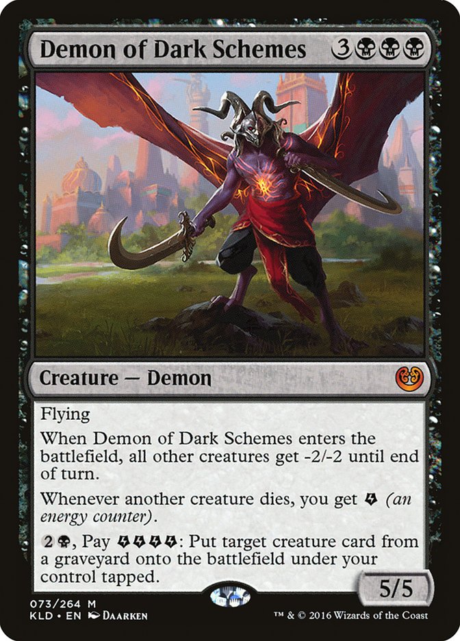 Demon of Dark Schemes [Kaladesh] | Exor Games Dartmouth