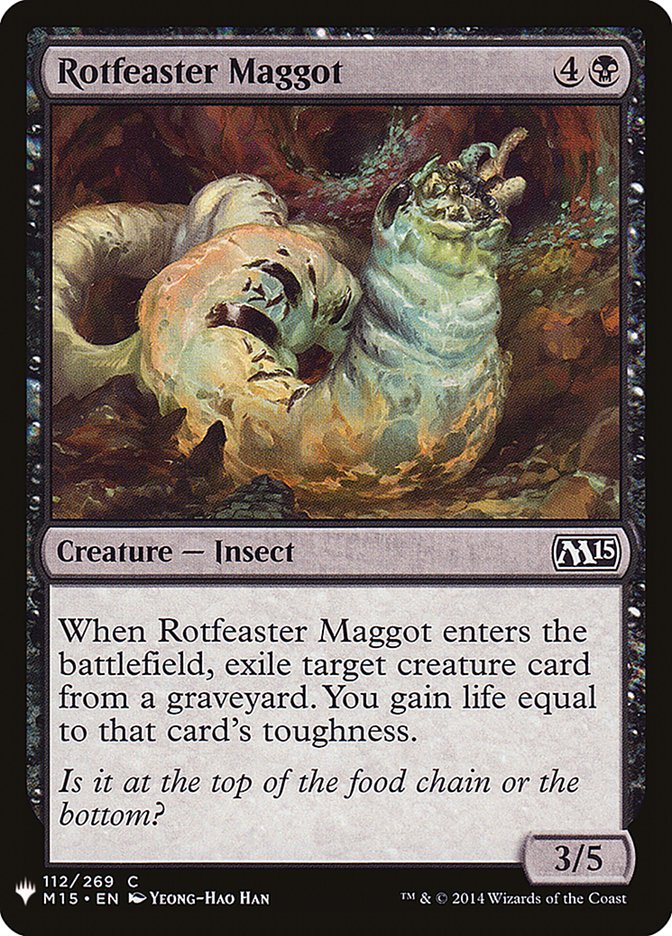 Rotfeaster Maggot [Mystery Booster] | Exor Games Dartmouth