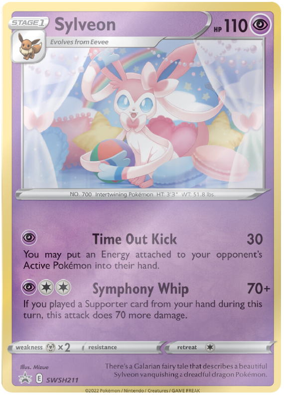 Sylveon (SWSH211) [Sword & Shield: Black Star Promos] | Exor Games Dartmouth