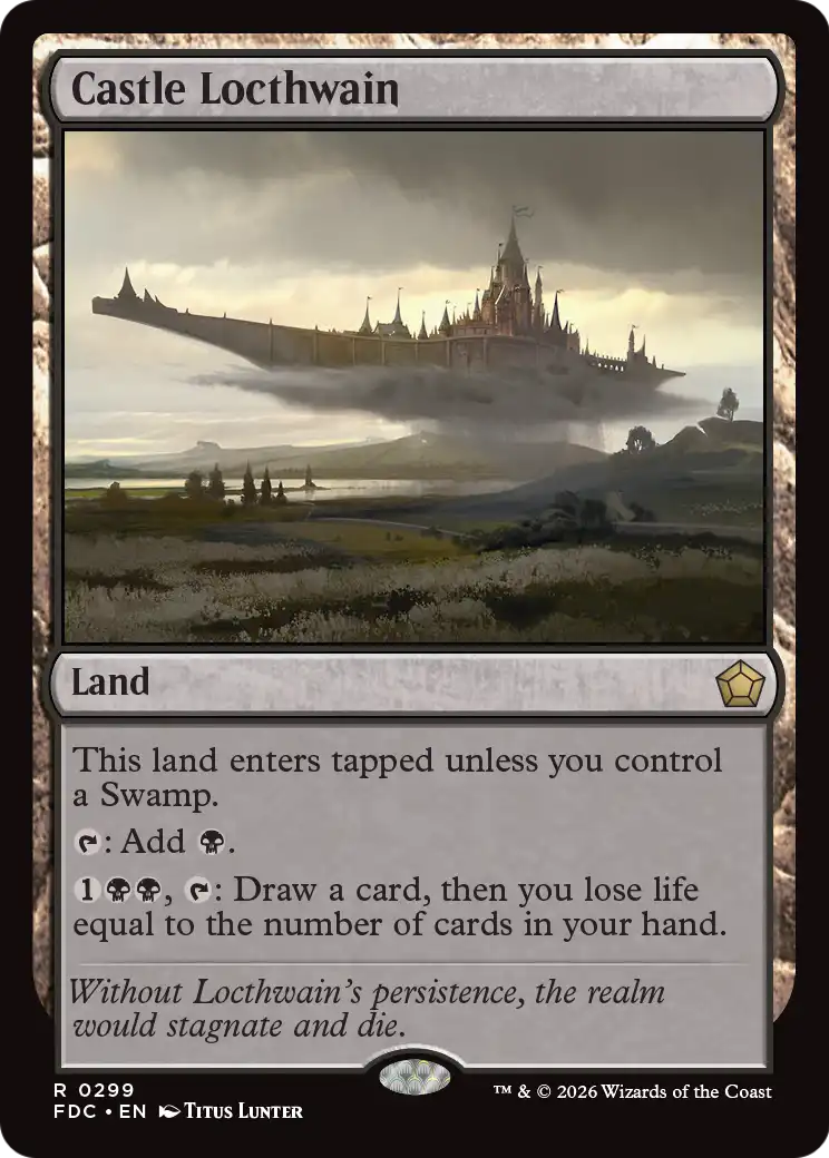 Castle Locthwain [Foundations Commander] | Exor Games Dartmouth