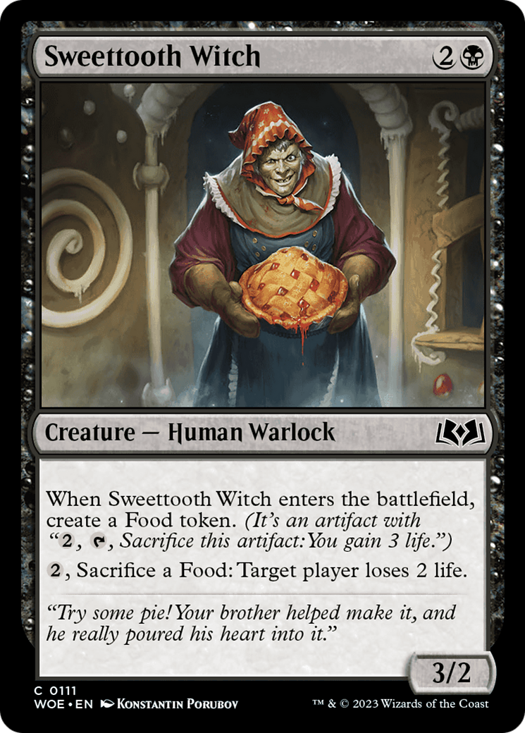 Sweettooth Witch [Wilds of Eldraine] | Exor Games Dartmouth
