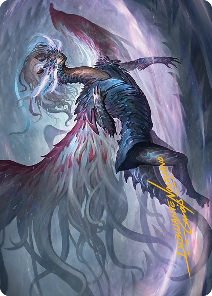 Shiko, Paragon of the Way Art Card (37/54) [Tarkir: Dragonstorm Art Series] | Exor Games Dartmouth