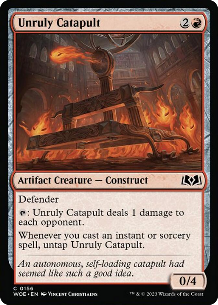 Unruly Catapult [Wilds of Eldraine] | Exor Games Dartmouth