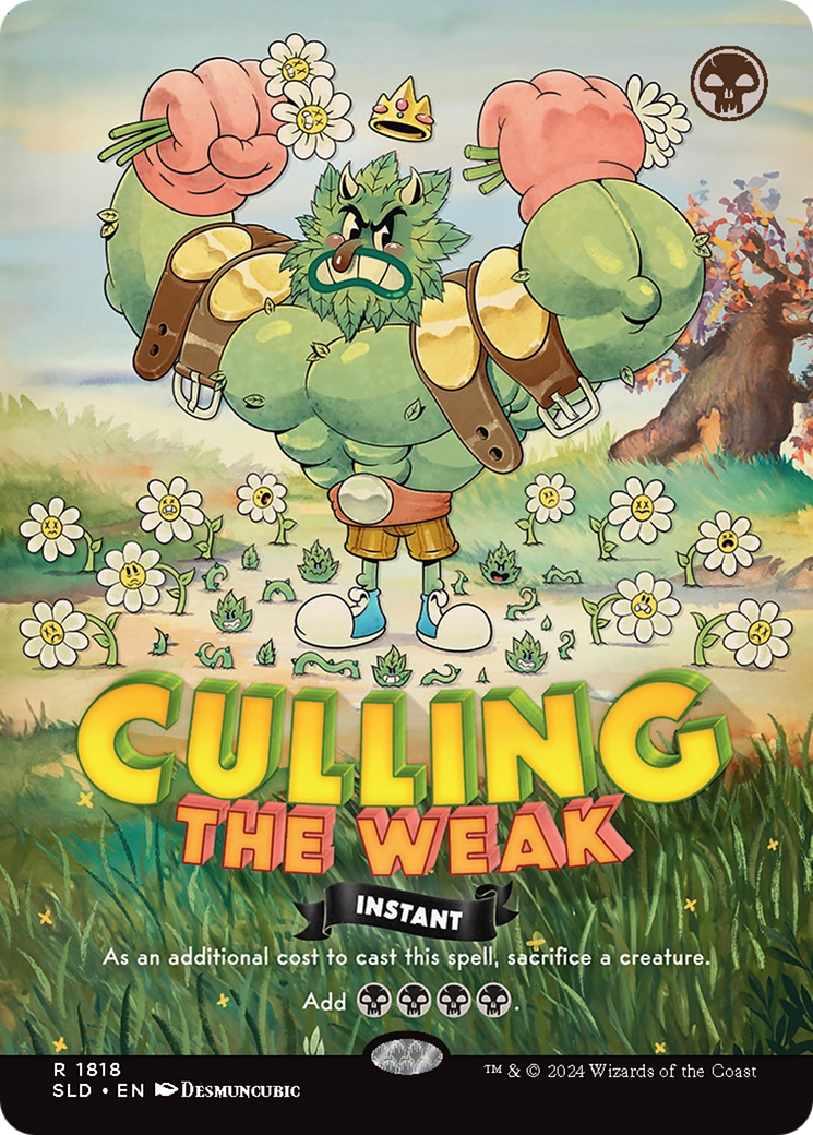 Culling the Weak (Rainbow Foil) [Secret Lair Drop Series] | Exor Games Dartmouth