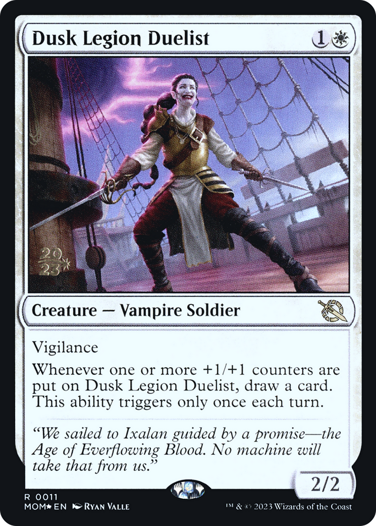 Dusk Legion Duelist [March of the Machine Prerelease Promos] | Exor Games Dartmouth