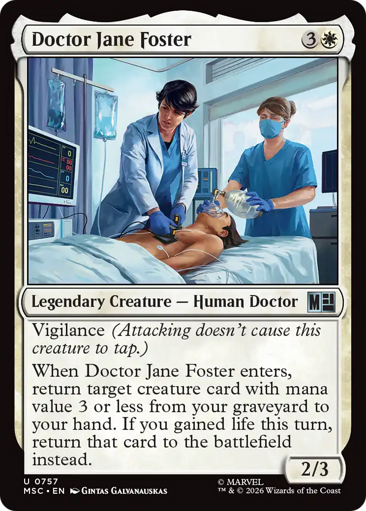 Doctor Jane Foster [Marvel Super Heroes Commander] | Exor Games Dartmouth