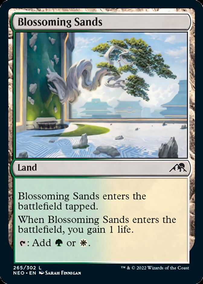Blossoming Sands [Kamigawa: Neon Dynasty] | Exor Games Dartmouth