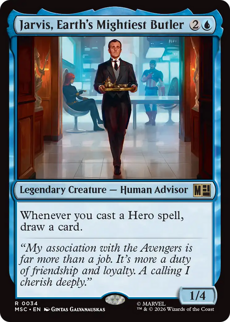 Jarvis, Earth's Mightiest Butler [Marvel Super Heroes Commander] | Exor Games Dartmouth