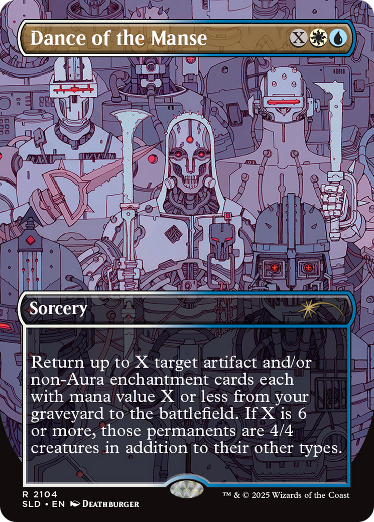 Dance of the Manse (Galaxy Foil) [Secret Lair Drop Series] | Exor Games Dartmouth