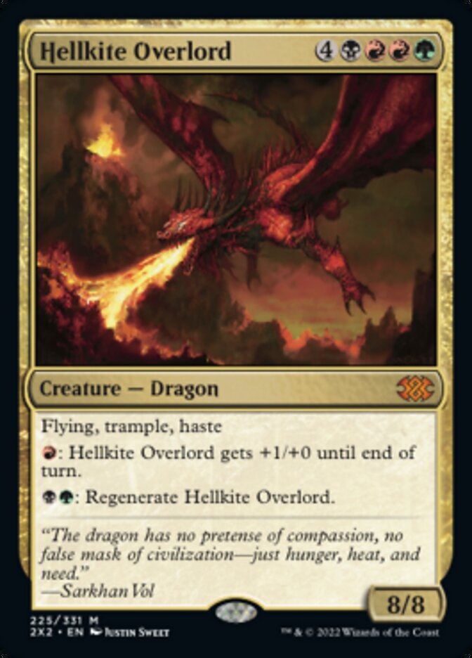 Hellkite Overlord [Double Masters 2022] | Exor Games Dartmouth