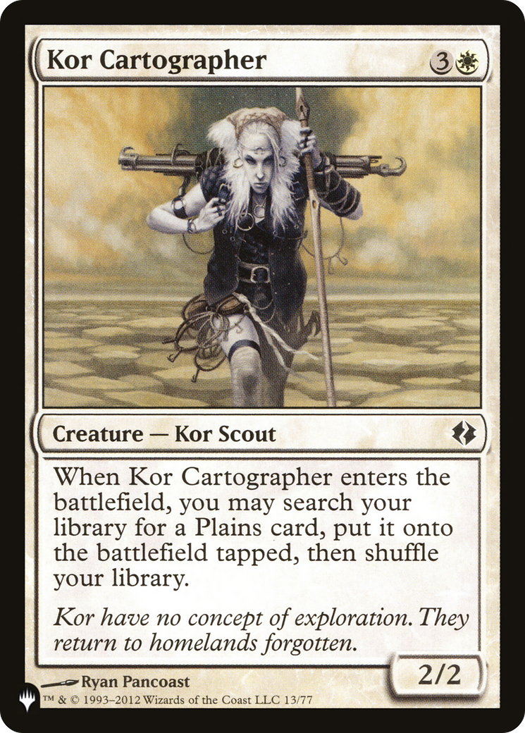 Kor Cartographer [The List] | Exor Games Dartmouth