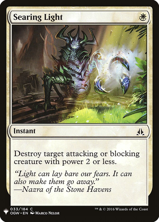 Searing Light [Mystery Booster] | Exor Games Dartmouth