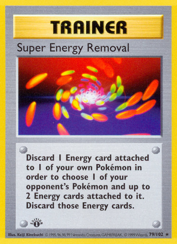 Super Energy Removal (79/102) (Shadowless) [Base Set 1st Edition] | Exor Games Dartmouth