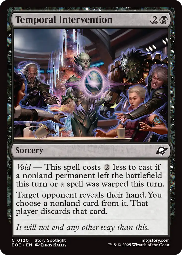Temporal Intervention [Edge of Eternities] | Exor Games Dartmouth