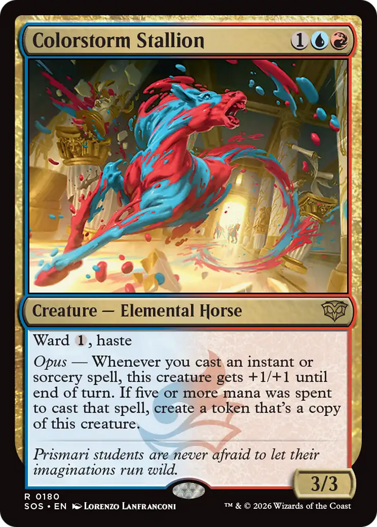 Colorstorm Stallion [Secrets of Strixhaven] | Exor Games Dartmouth