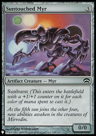 Suntouched Myr [The List] | Exor Games Dartmouth