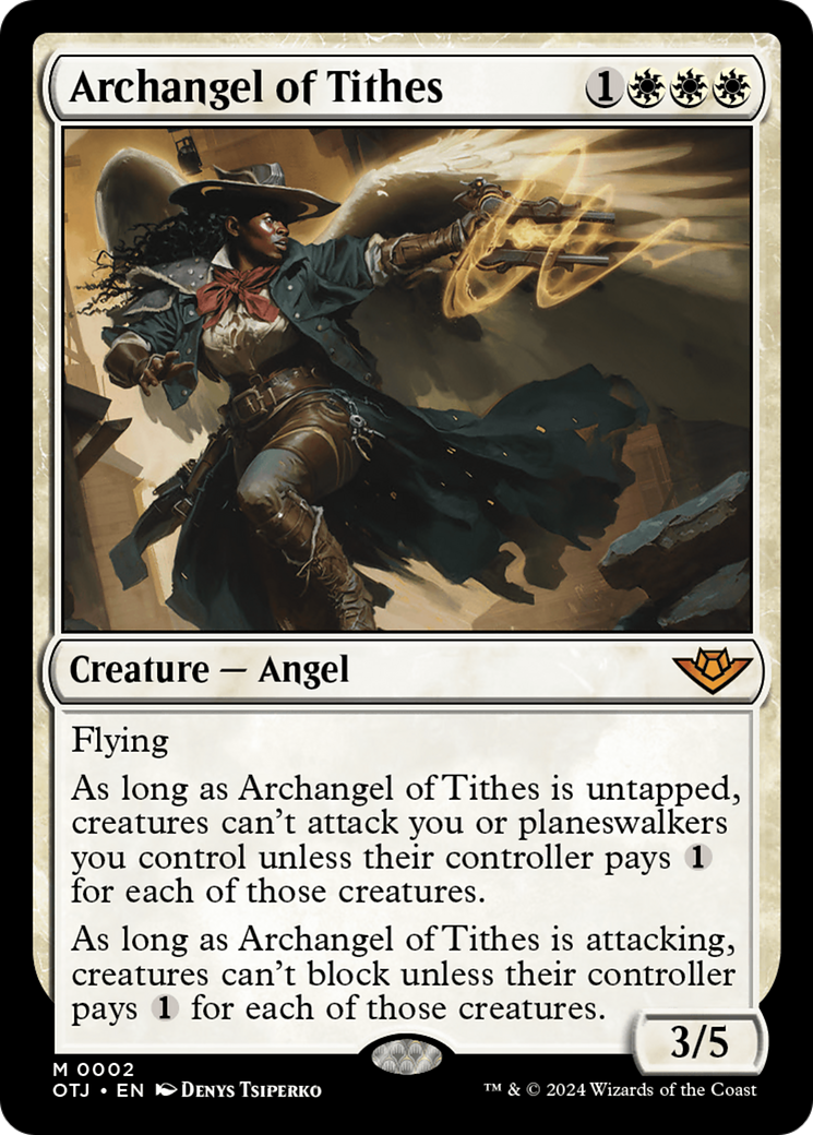 Archangel of Tithes [Outlaws of Thunder Junction] | Exor Games Dartmouth