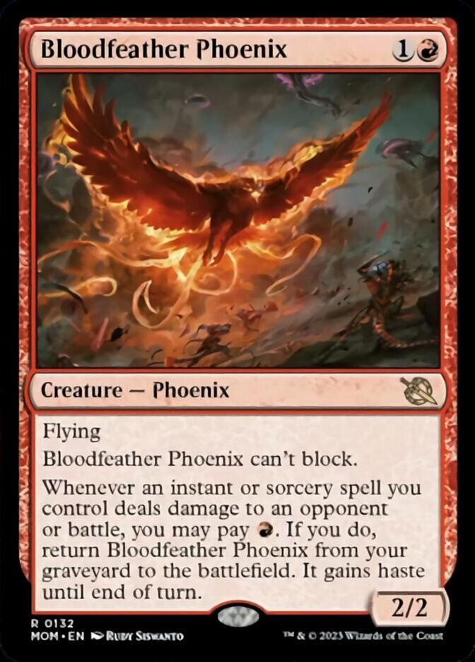 Bloodfeather Phoenix [March of the Machine] | Exor Games Dartmouth