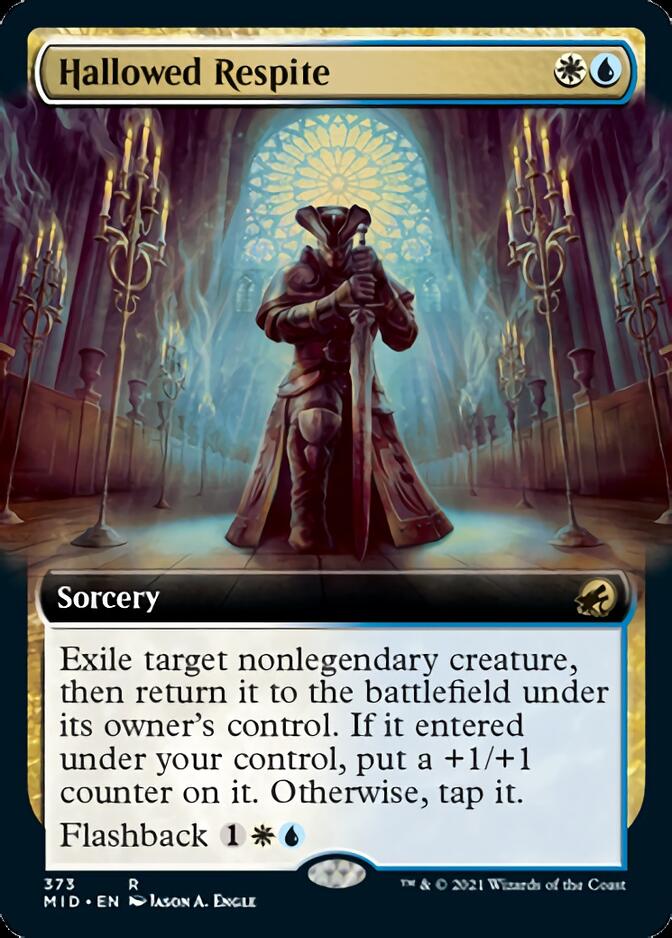 Hallowed Respite (Extended Art) [Innistrad: Midnight Hunt] | Exor Games Dartmouth