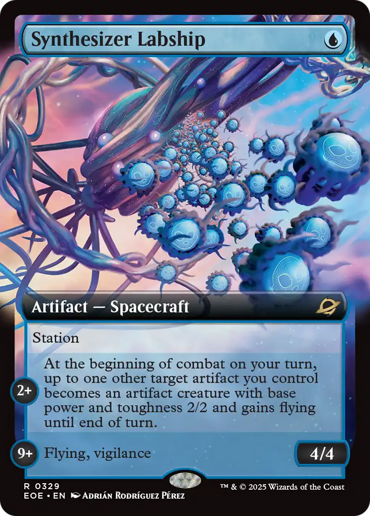 Synthesizer Labship (Extended Art) [Edge of Eternities] | Exor Games Dartmouth