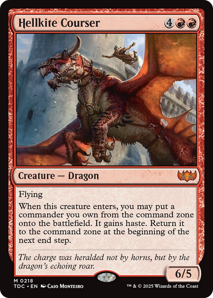 Hellkite Courser [Tarkir: Dragonstorm Commander] | Exor Games Dartmouth
