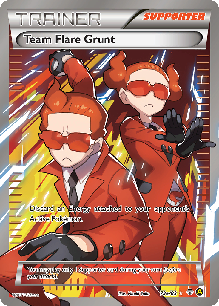 Team Flare Grunt (73a/83) [Alternate Art Promos] | Exor Games Dartmouth