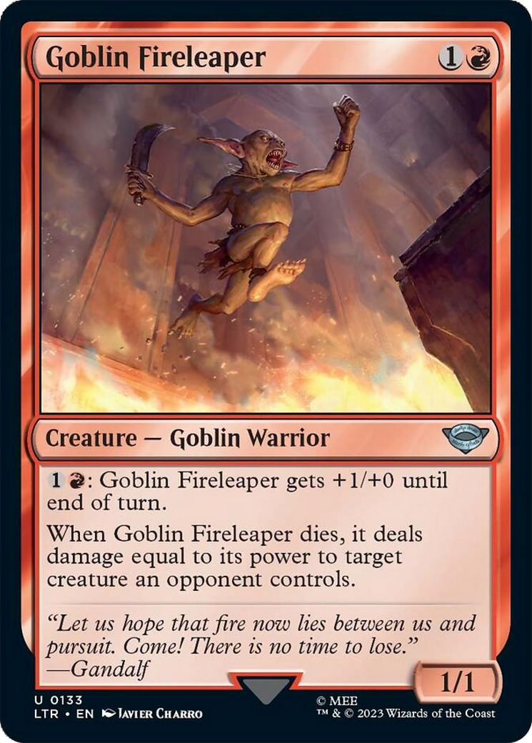 Goblin Fireleaper [The Lord of the Rings: Tales of Middle-Earth] | Exor Games Dartmouth