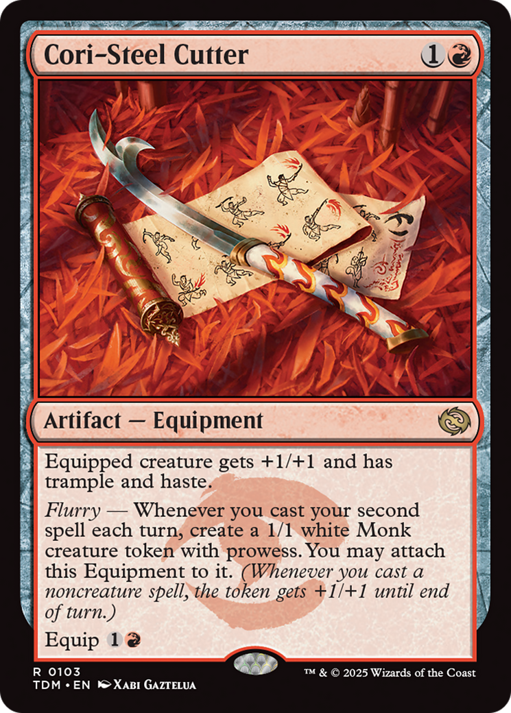 Cori-Steel Cutter [Tarkir: Dragonstorm] | Exor Games Dartmouth