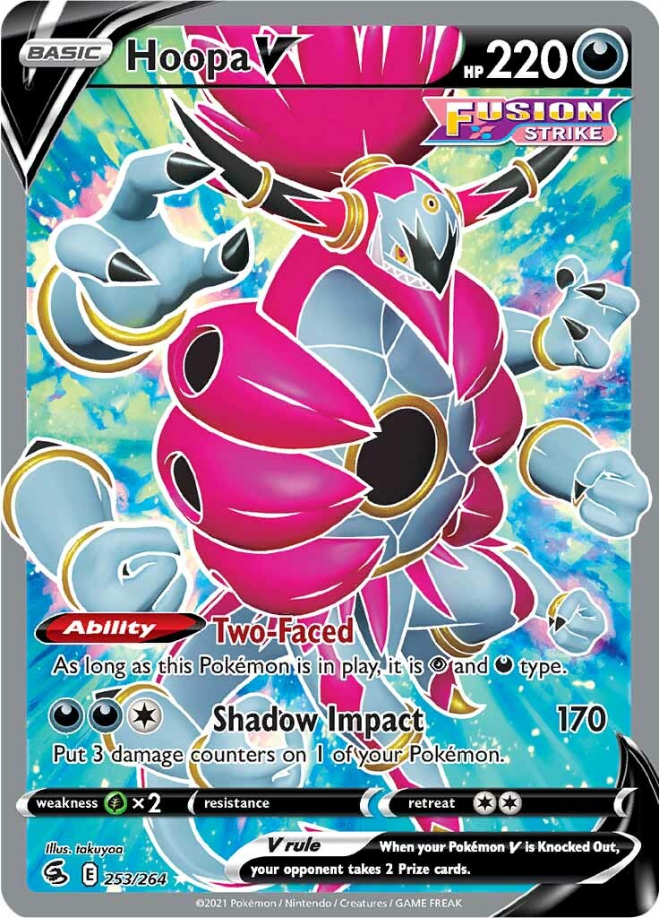 Hoopa V (253/264) [Sword & Shield: Fusion Strike] | Exor Games Dartmouth