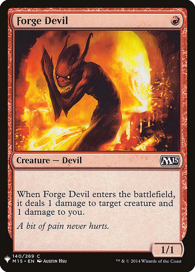 Forge Devil [Mystery Booster] | Exor Games Dartmouth