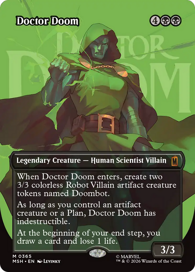 Doctor Doom (Borderless) (365) [Marvel Super Heroes] | Exor Games Dartmouth