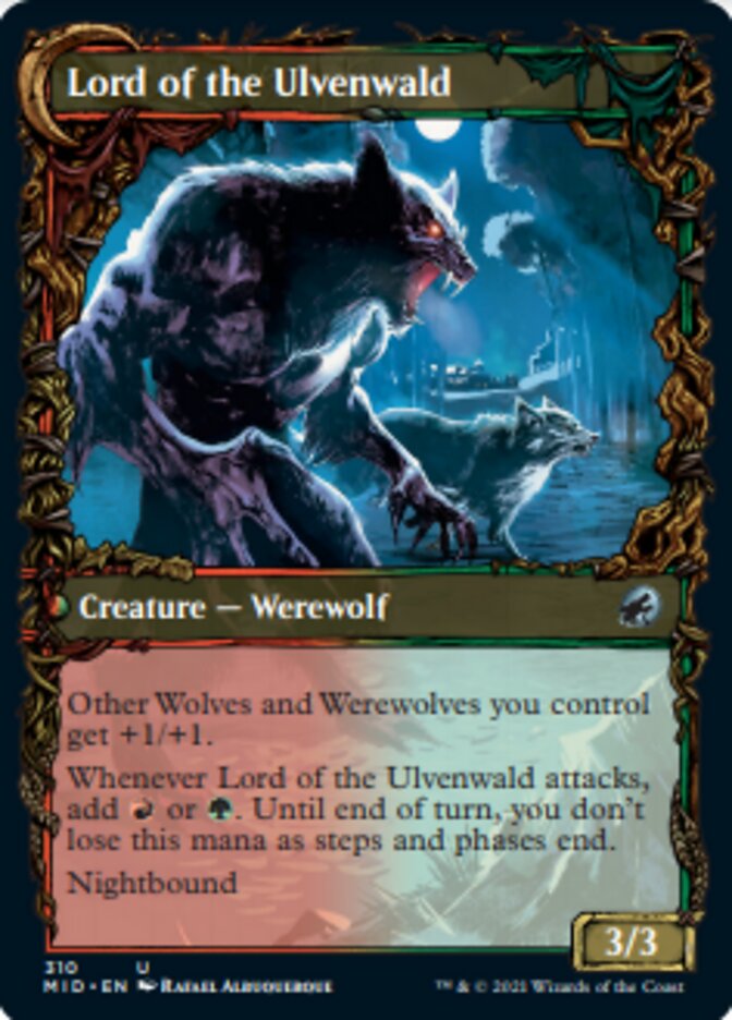 Kessig Naturalist // Lord of the Ulvenwald (Showcase Equinox) [Innistrad: Midnight Hunt] | Exor Games Dartmouth