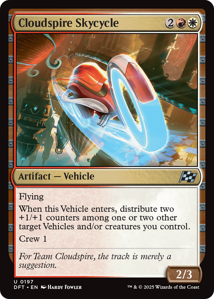 Cloudspire Skycycle [Aetherdrift] | Exor Games Dartmouth