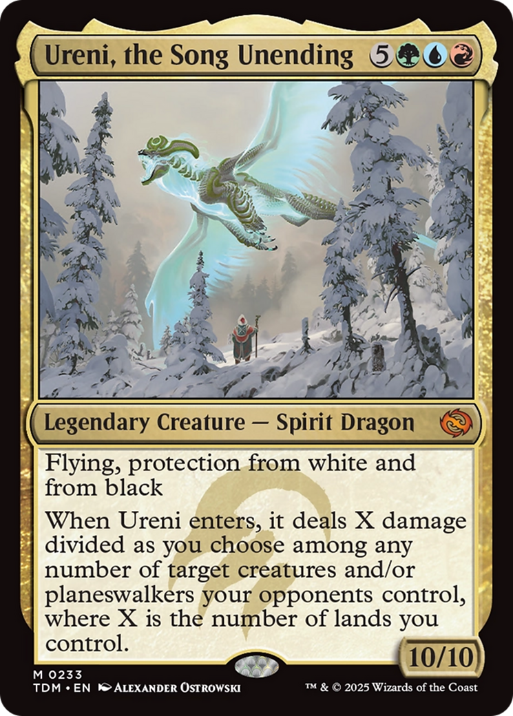 Ureni, the Song Unending [Tarkir: Dragonstorm] | Exor Games Dartmouth