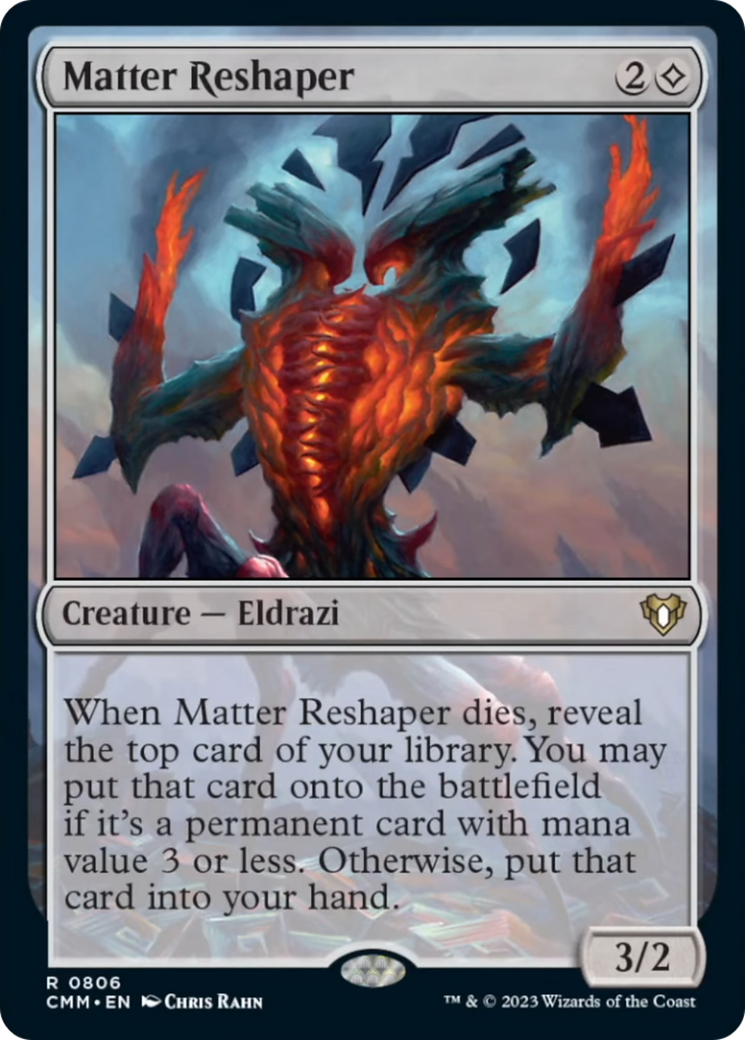 Matter Reshaper [Commander Masters] | Exor Games Dartmouth