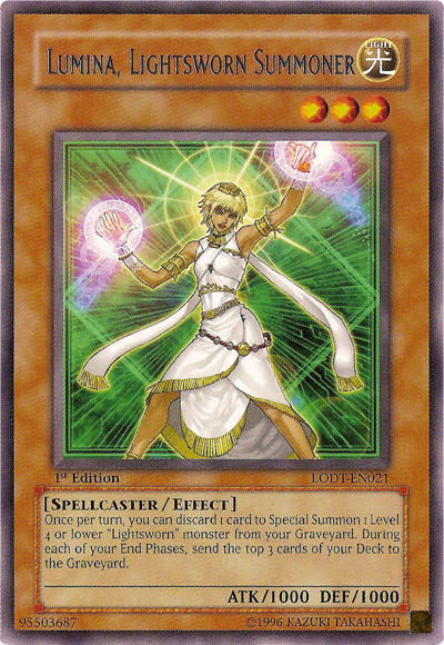 Lumina, Lightsworn Summoner [LODT-EN021] Rare | Exor Games Dartmouth