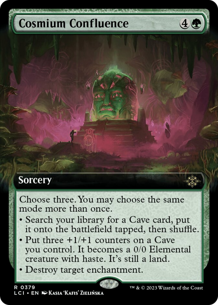 Cosmium Confluence (Extended Art) [The Lost Caverns of Ixalan] | Exor Games Dartmouth