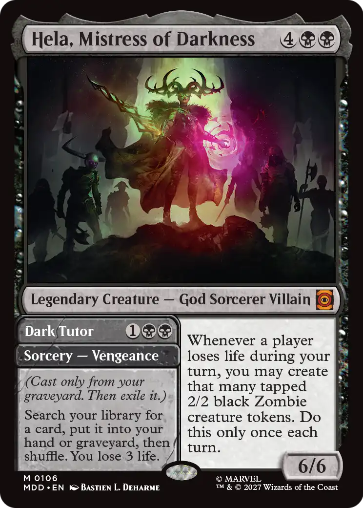 Hela, Mistress of Darkness [Marvel: Darkhold Destiny] | Exor Games Dartmouth
