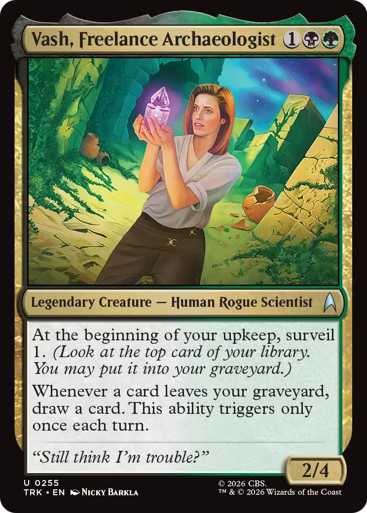 Vash, Freelance Archaeologist [Star Trek] | Exor Games Dartmouth