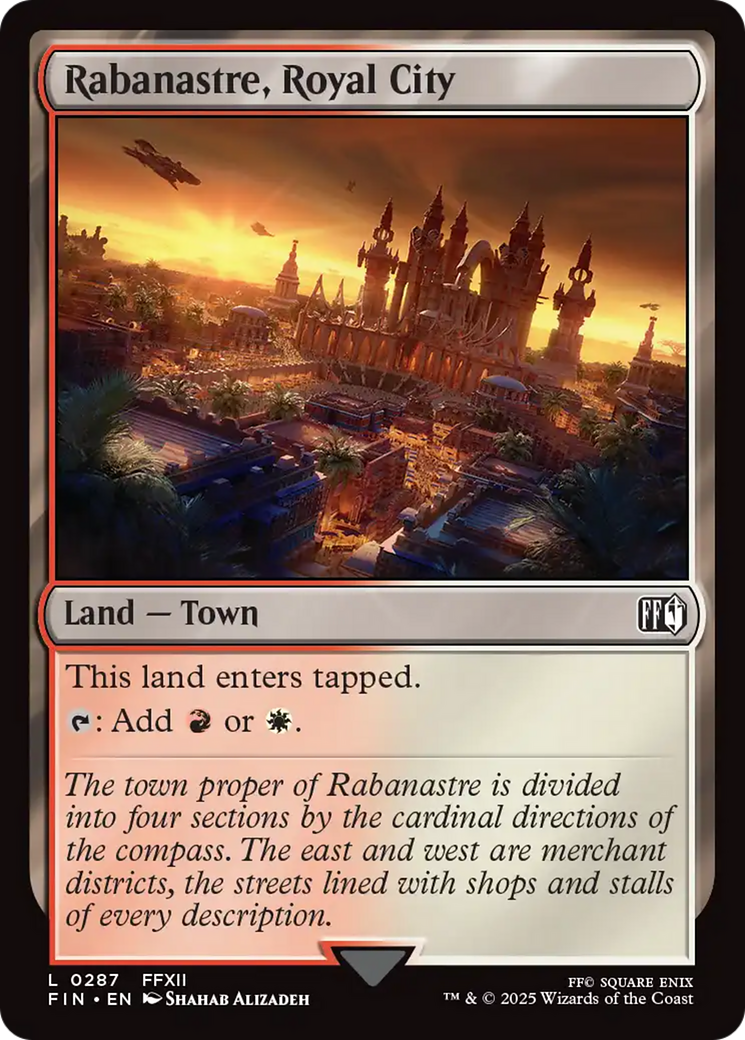 Rabanastre, Royal City [FINAL FANTASY] | Exor Games Dartmouth