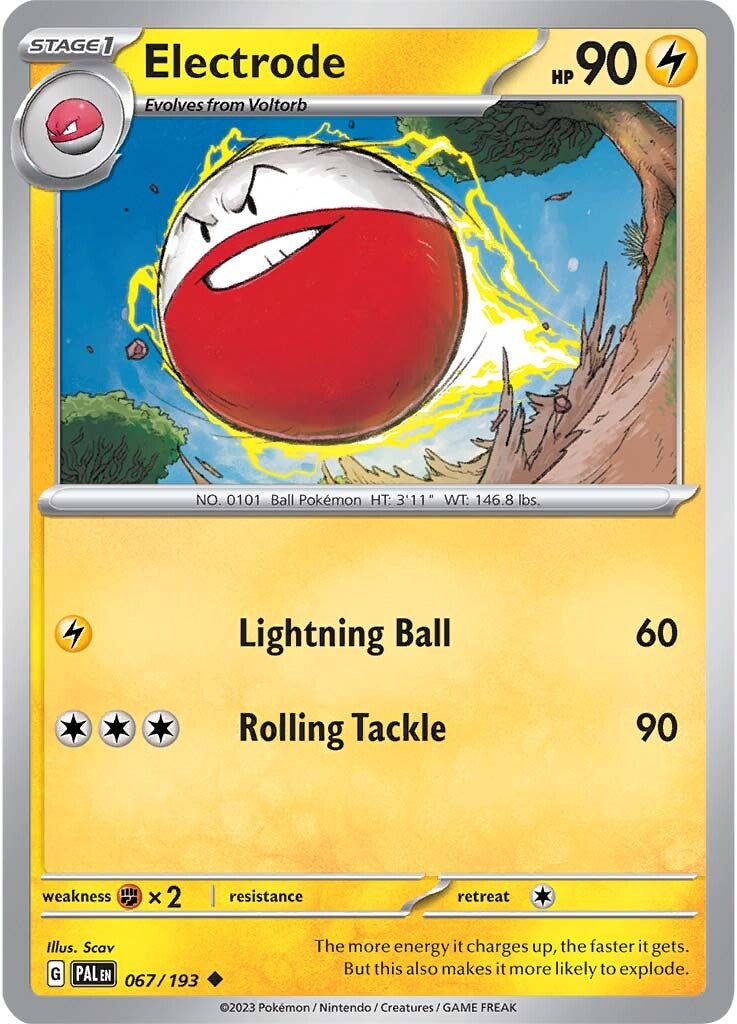 Electrode (067/193) [Scarlet & Violet: Paldea Evolved] | Exor Games Dartmouth