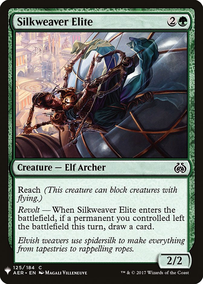 Silkweaver Elite [Mystery Booster] | Exor Games Dartmouth