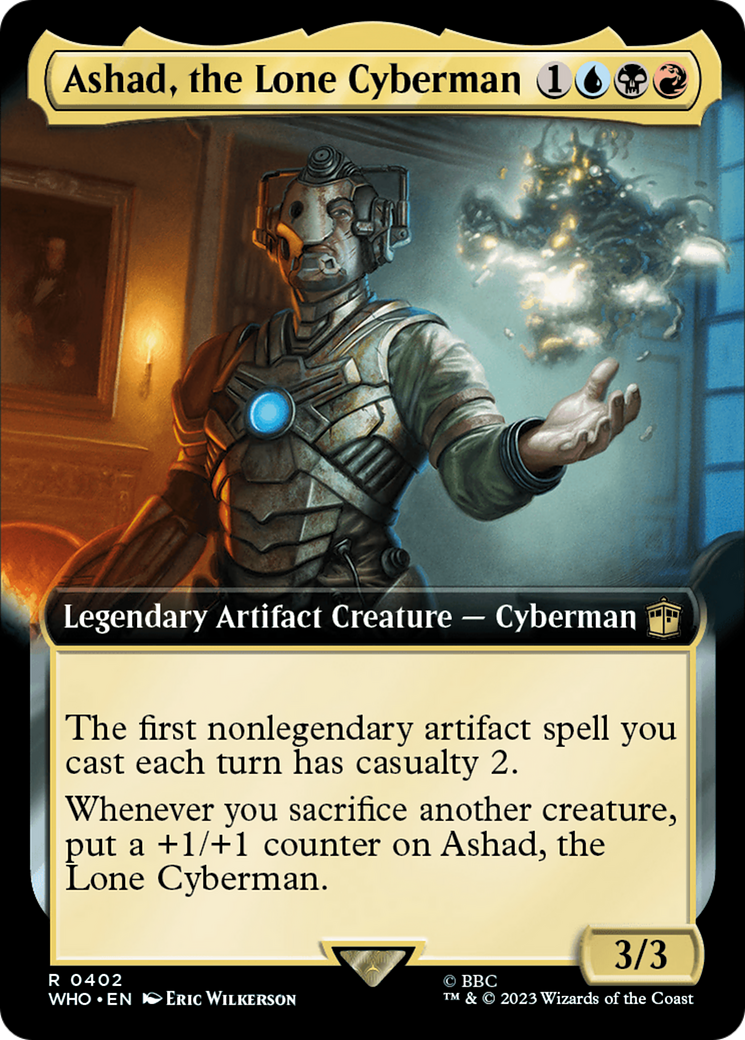 Ashad, the Lone Cyberman (Extended Art) [Doctor Who] | Exor Games Dartmouth