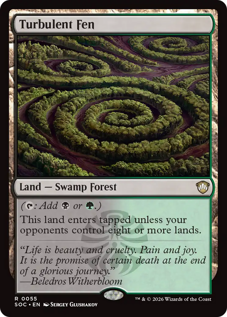 Turbulent Fen [Secrets of Strixhaven Commander] | Exor Games Dartmouth