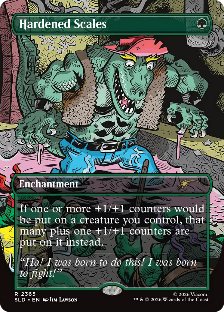 Hardened Scales [Secret Lair Drop Series] | Exor Games Dartmouth