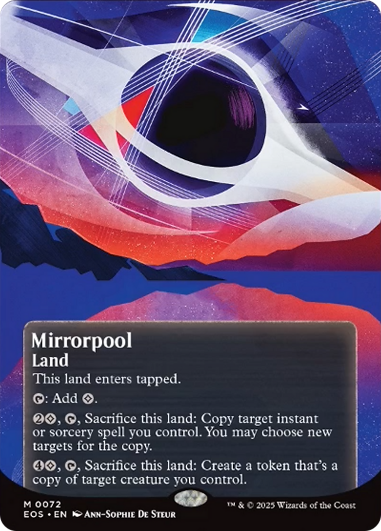 Mirrorpool (0072) (Borderless) [Edge of Eternities: Stellar Sights] | Exor Games Dartmouth