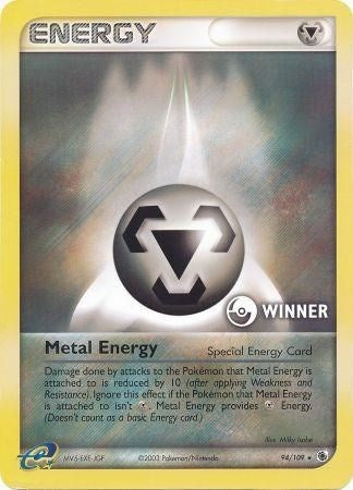 Metal Energy (94/109) (Winner) [EX: Ruby & Sapphire] | Exor Games Dartmouth