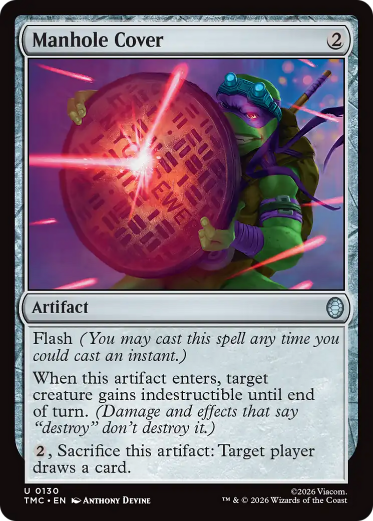Manhole Cover [Teenage Mutant Ninja Turtles Commander] | Exor Games Dartmouth